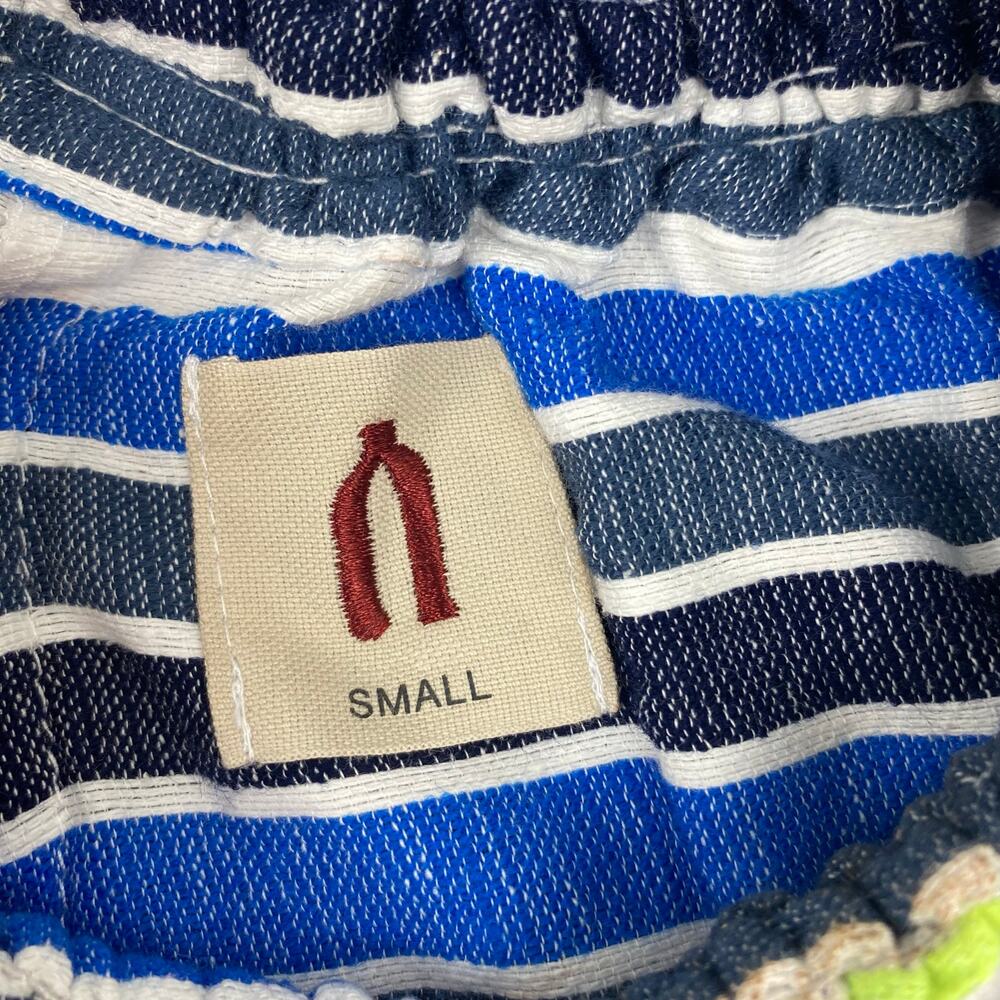 NEW LemLem Handwoven Girls Zenna Paperbag Shorts Small - Picture 3 of 6